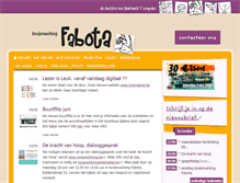 Tablet Screenshot of fabota.lampeke.be